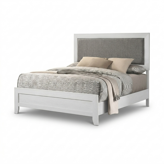Complete Bed Set – 11" Mattress + 6" Box Spring + Wooden Frame