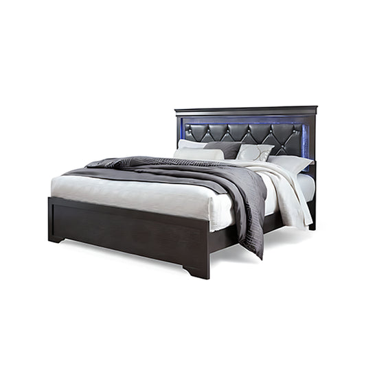 Complete Bed Set – 11" Mattress + 6" Box Spring + Wooden Frame