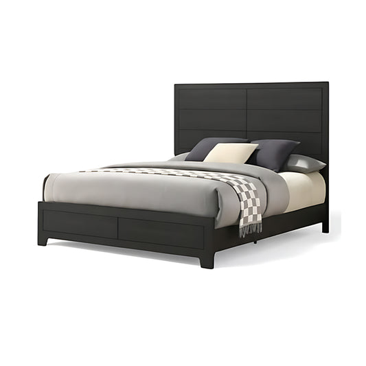 Complete Bed Set – 11" Mattress + 6" Box Spring + Wooden Frame