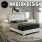 Complete Bed Set – 11" Mattress + 6" Box Spring + Wooden Frame