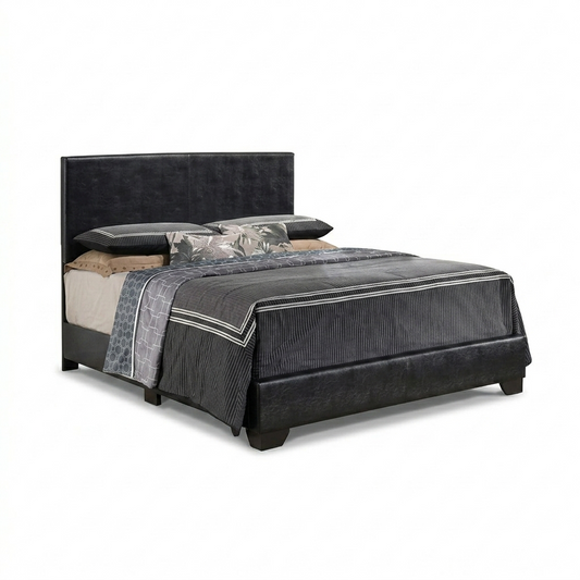 Complete Bed Set – 11" Mattress + 6" Box Spring + Wooden Frame