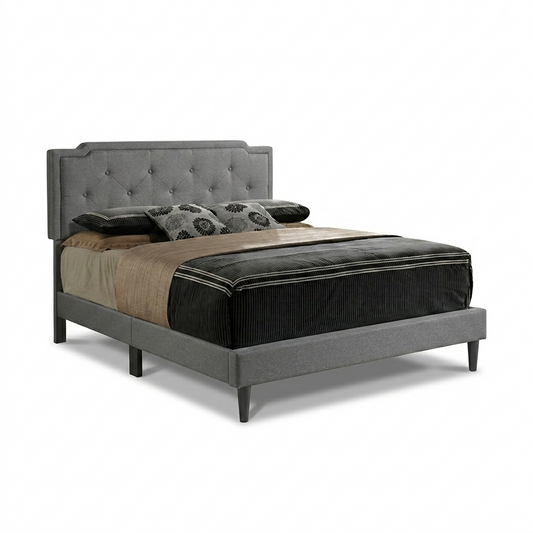 Complete Bed Set – 11" Mattress + 6" Box Spring + Wooden Frame
