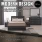 Complete Bed Set – 11" Mattress + 6" Box Spring + Wooden Frame