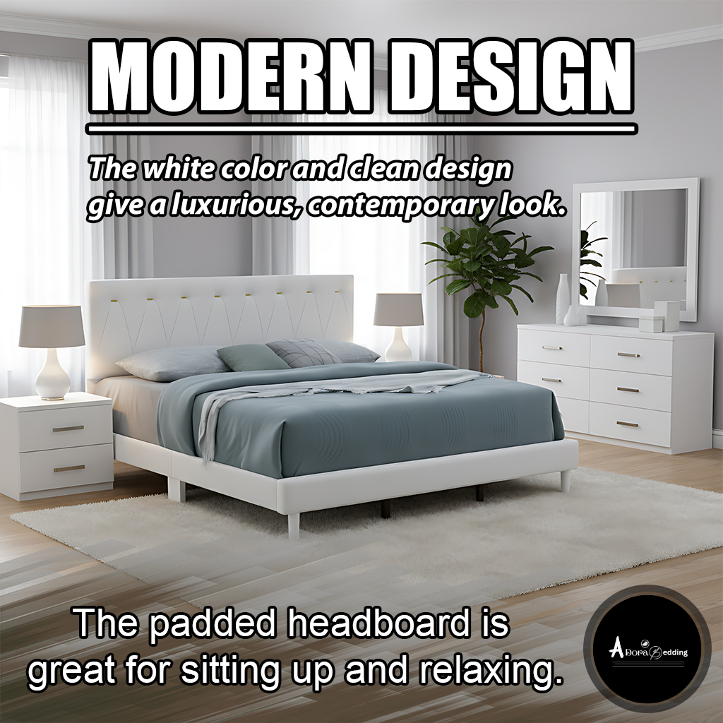Complete Bed Set – 11" Mattress + 6" Box Spring + Wooden Frame