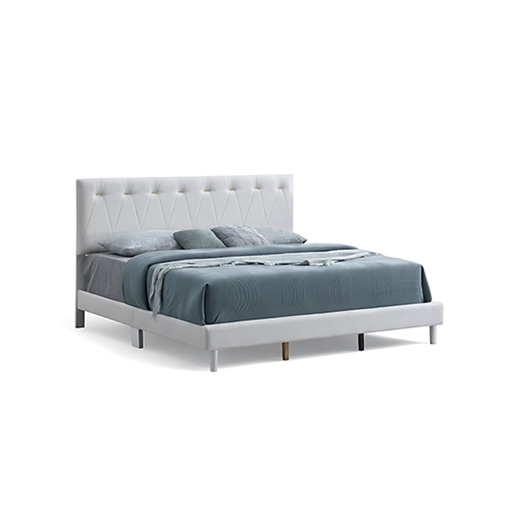 Complete Bed Set – 11" Mattress + 6" Box Spring + Wooden Frame
